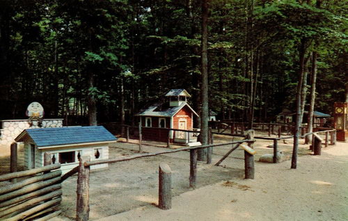 Deer Forest Fun Park - OLD POSTCARD